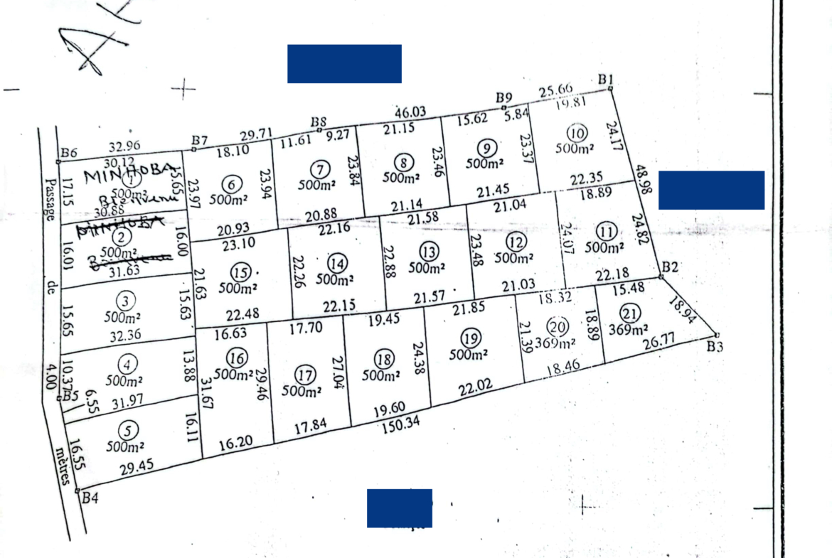 Les parcelles de GRC Immobilier à vendre à Tori-Ahoumé